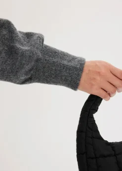 Pull col roulé