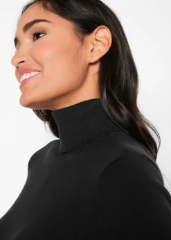 Pull col roulé basique