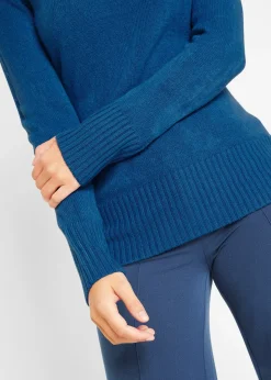 Pull col roulé basique