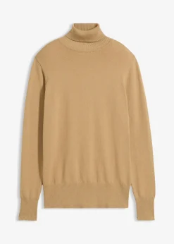 Pull col roulé basique