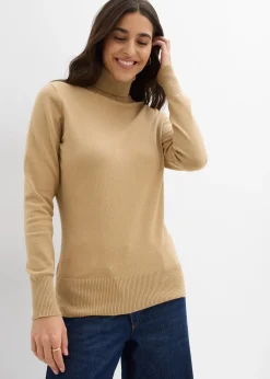 Pull col roulé basique