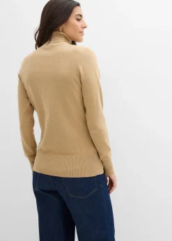 Pull col roulé basique