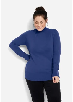 Pull col roulé basique