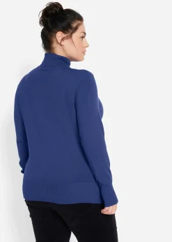 Pull col roulé basique
