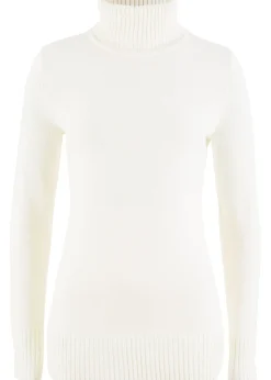 Pull col roulé basique