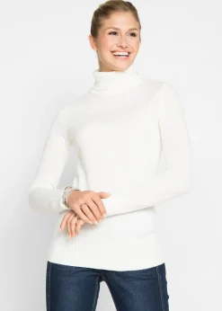 Pull col roulé basique