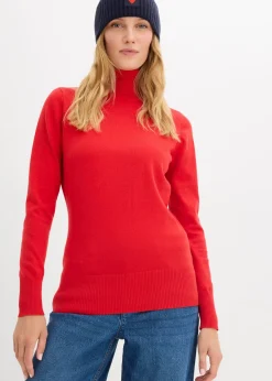 Pull col roulé basique