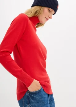 Pull col roulé basique
