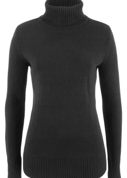 Pull col roulé basique