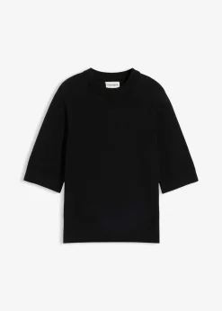 Pull coton et soie