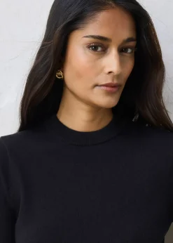 Pull coton et soie