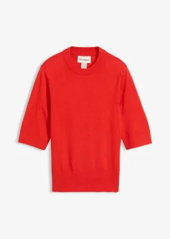 Pull coton et soie