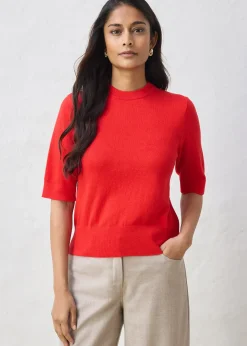 Pull coton et soie