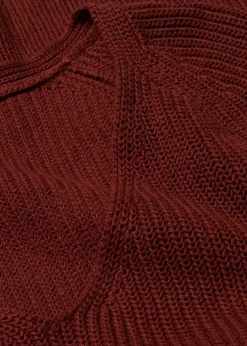 Pull côtelé 100% coton