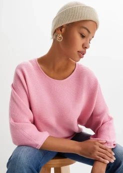 Pull côtelé oversize
