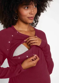 Pull de grossesse et d’allaitement en fine maille