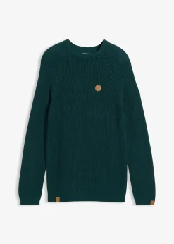 Pull doux à col rond