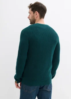 Pull doux à col rond