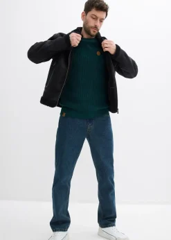 Pull doux à col rond