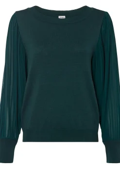 Pull doux en fine maille, viscose majoritaire