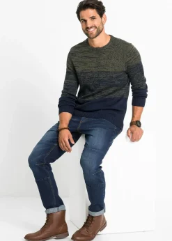 Pull doux en fine maille, coupe ventre confort