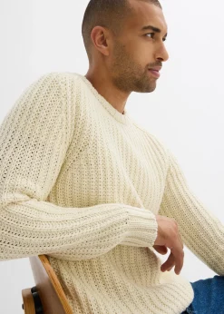 Pull doux en grosse maille