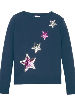 Pull en fine maille à sequins