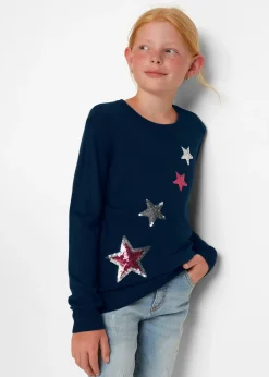 Pull en fine maille à sequins