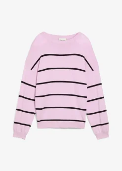 Pull en fine maille de viscose mélangée
