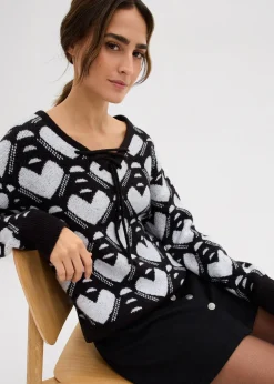 Pull en fine maille jacquard