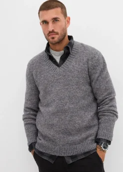 Pull en grosse maille facile d’entretien