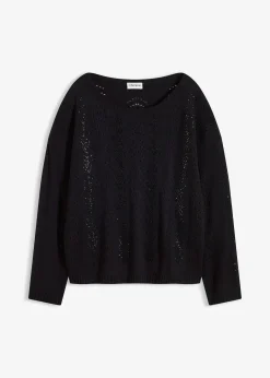 Pull en maille ajourée
