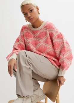 Pull en maille boxy