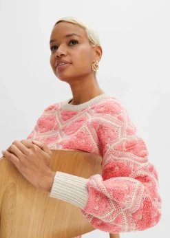 Pull en maille boxy