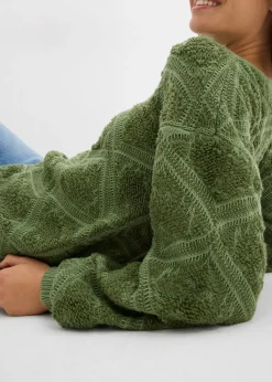 Pull en maille boxy
