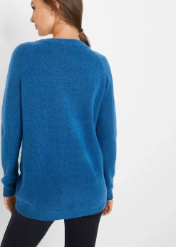 Pull en maille col V