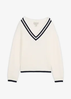 Pull en viscose mélangée