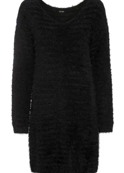 Pull long duveteux