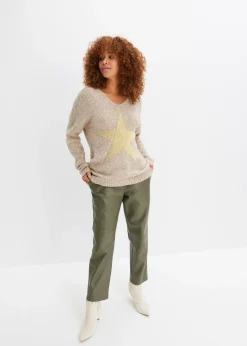 Pull motif étoile