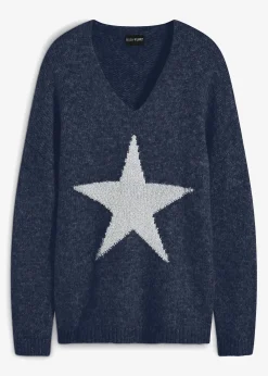 Pull motif étoile