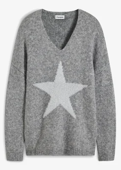 Pull motif étoile