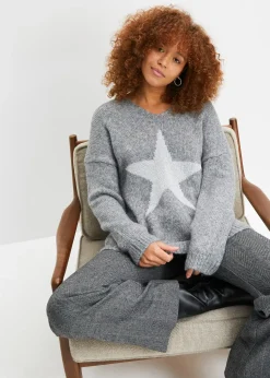 Pull motif étoile