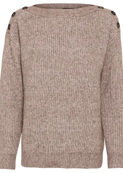 Pull oversize à boutons