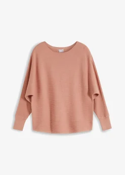 Pull oversize côtelé