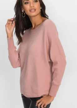 Pull oversize côtelé