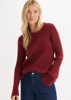 Pull oversize côtelé