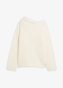 Pull oversize côtelé