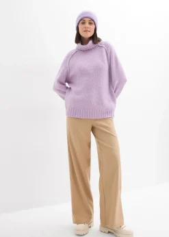 Pull oversize en grosse maille