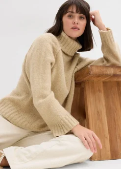 Pull oversize en grosse maille