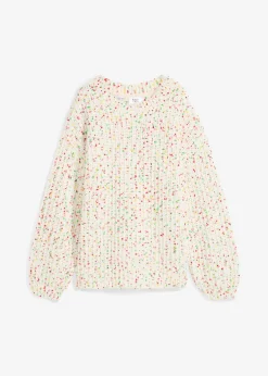 Pull oversize en grosse maille